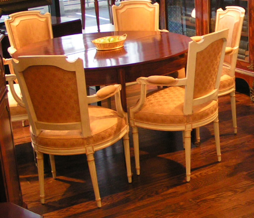 French armchairs