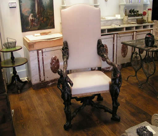 Italian Venetian Armchairs